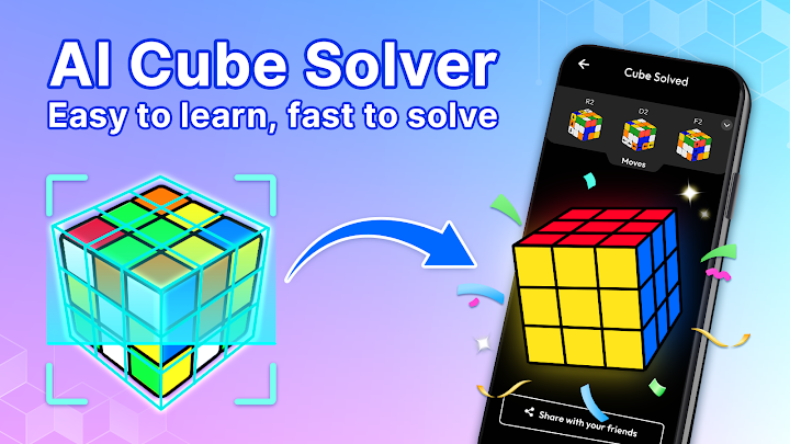 Cube Solver 3D - Cube Game screenshot