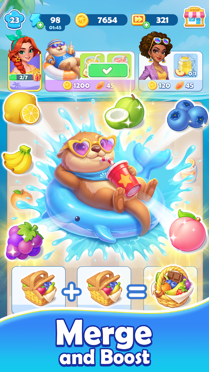 Juicy Journey: Merge & Cook screenshot