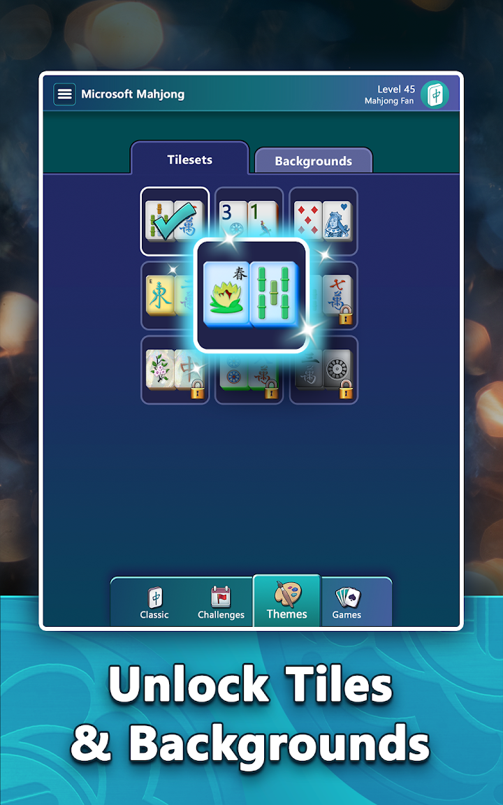 Mahjong by Microsoft screenshot